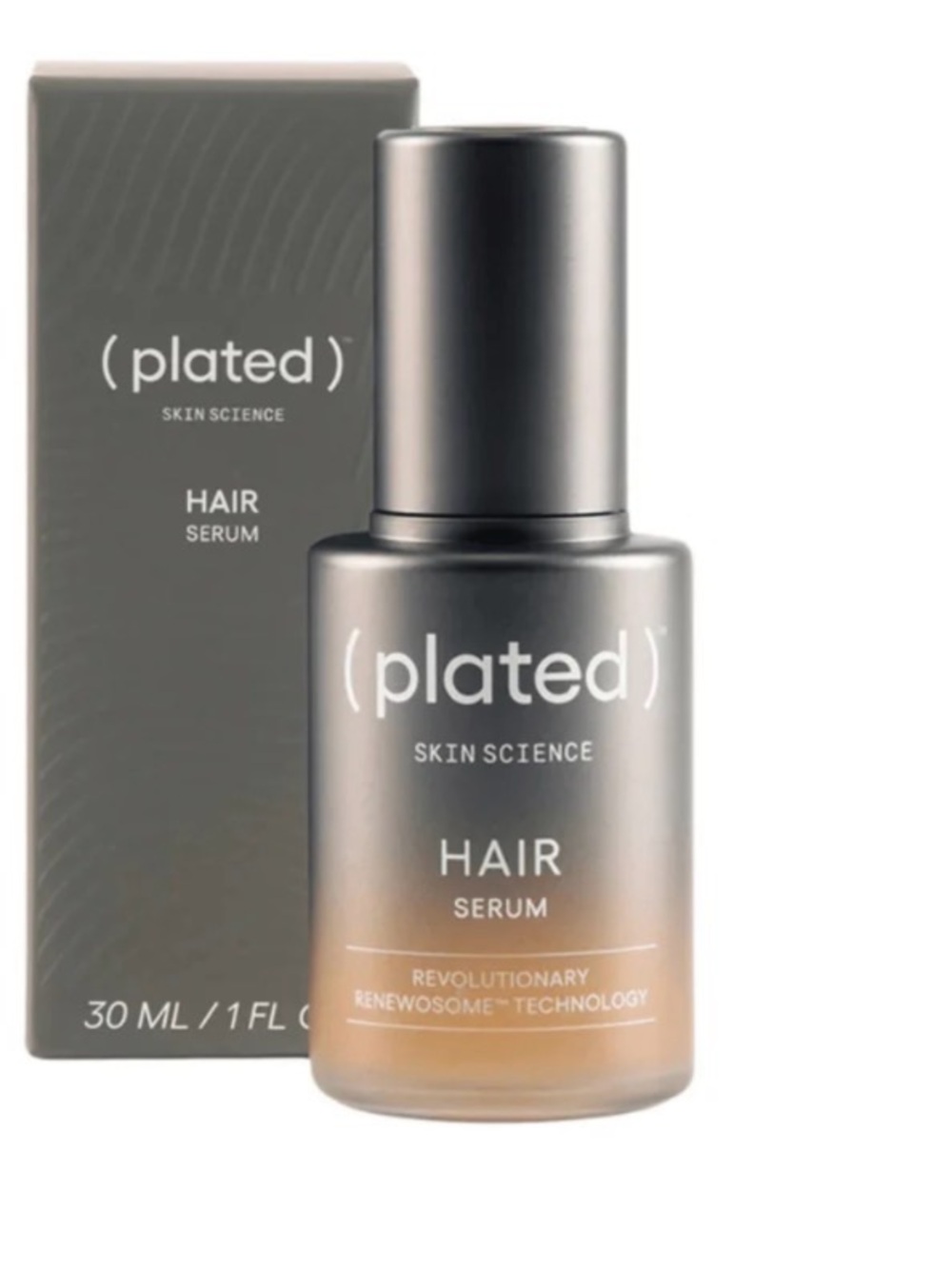 Plated, new in box sealed with exosomes medical grade, unisex hair growth serum